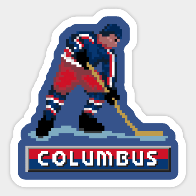 Columbus Hockey Sticker by clarkehall